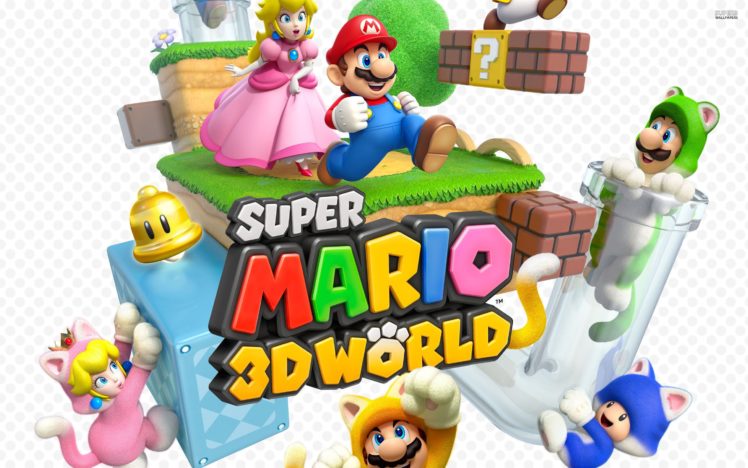 super, Mario, 3 d, World, Platform, Family, Nintendo,  14 HD Wallpaper Desktop Background