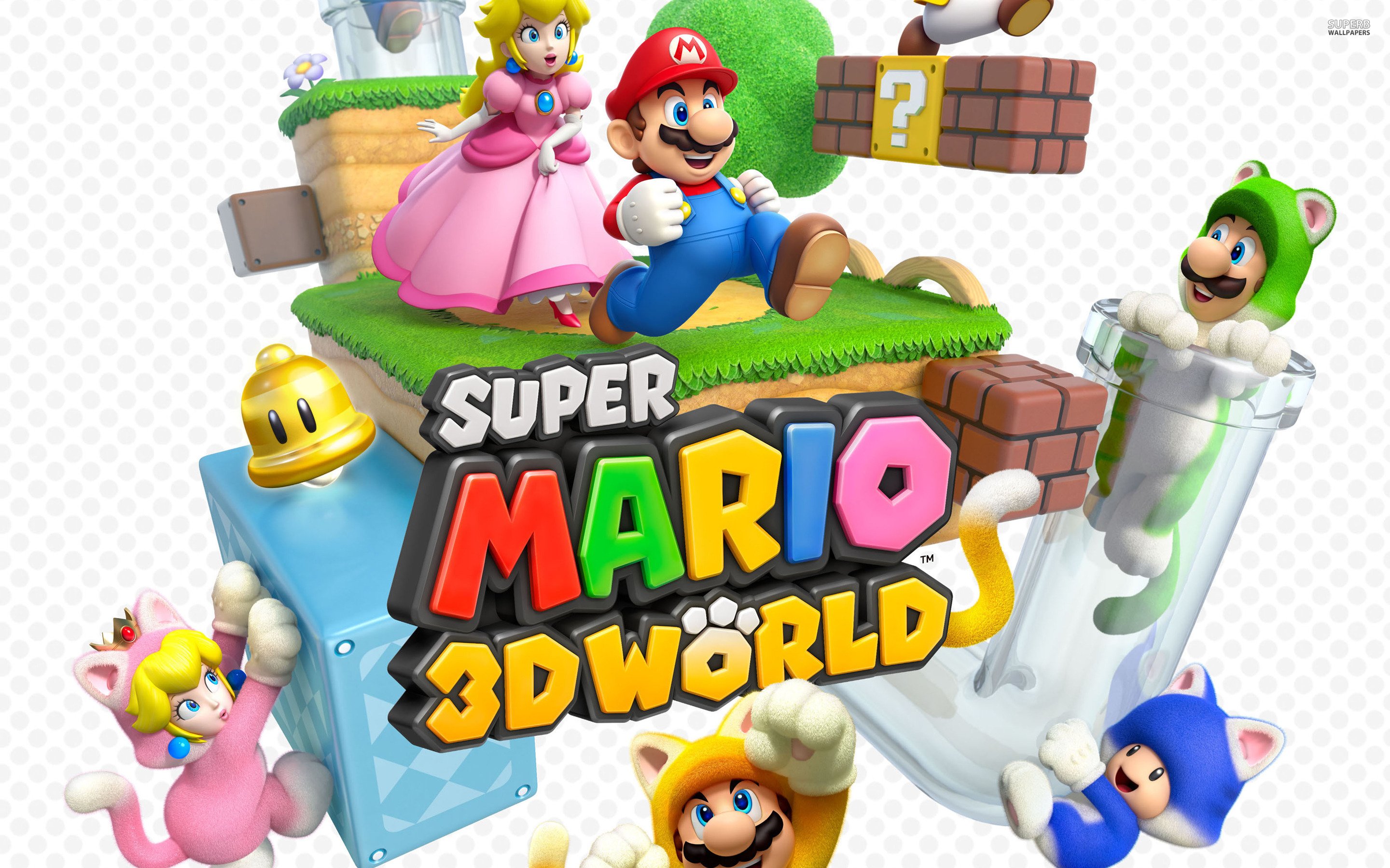 super, Mario, 3 d, World, Platform, Family, Nintendo,  14 Wallpaper