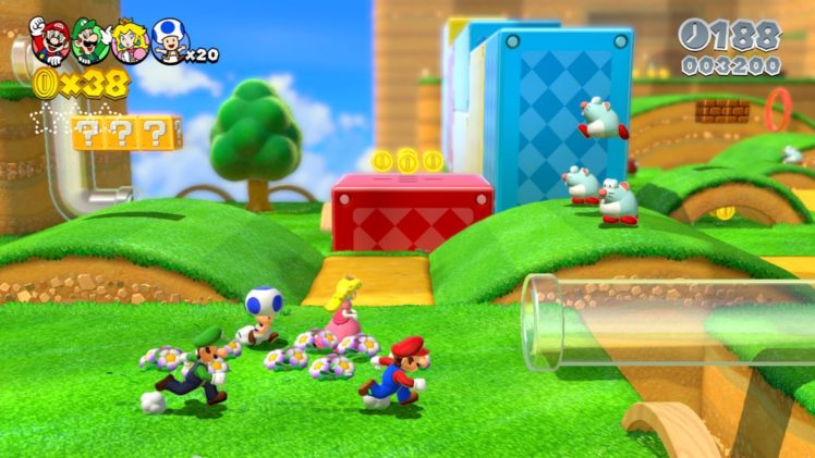 super, Mario, 3 d, World, Platform, Family, Nintendo,  13 HD Wallpaper Desktop Background