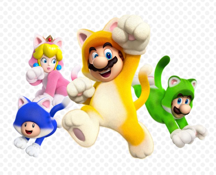 super, Mario, 3 d, World, Platform, Family, Nintendo,  15 HD Wallpaper Desktop Background