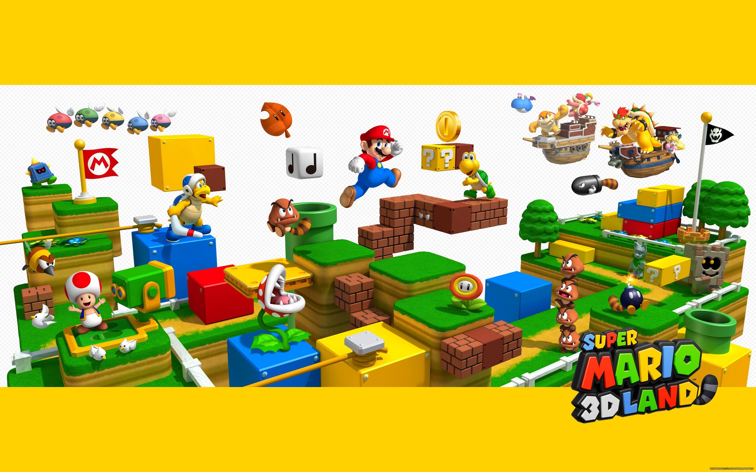 super, Mario, 3 d, World, Platform, Family, Nintendo,  21 Wallpaper