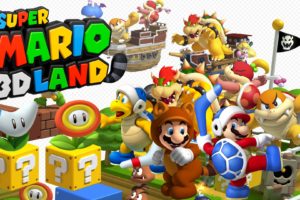 super, Mario, 3 d, Land, Platform, Family, Nintendo,  2