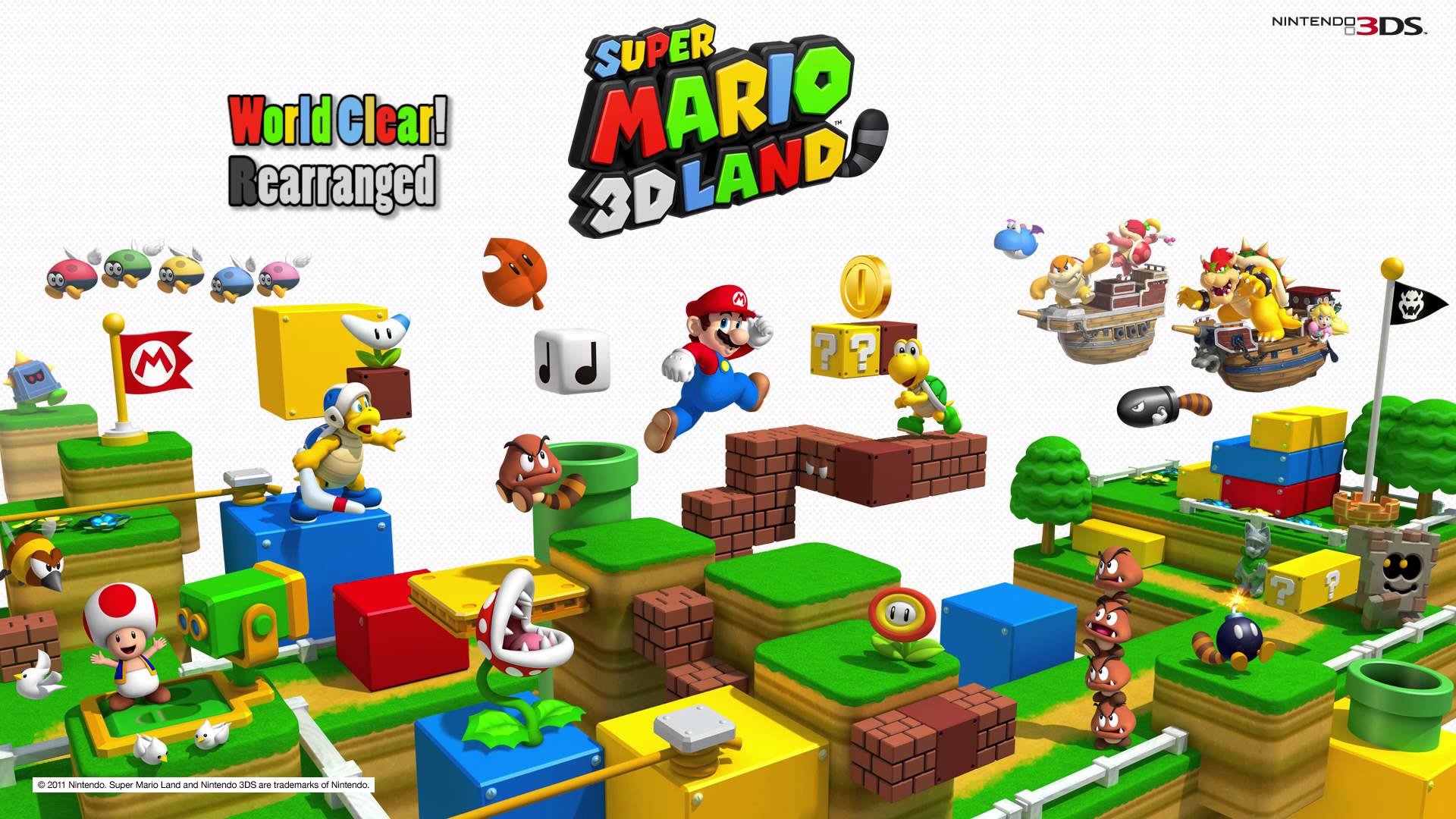 super, Mario, 3 d, Land, Platform, Family, Nintendo,  12 Wallpaper