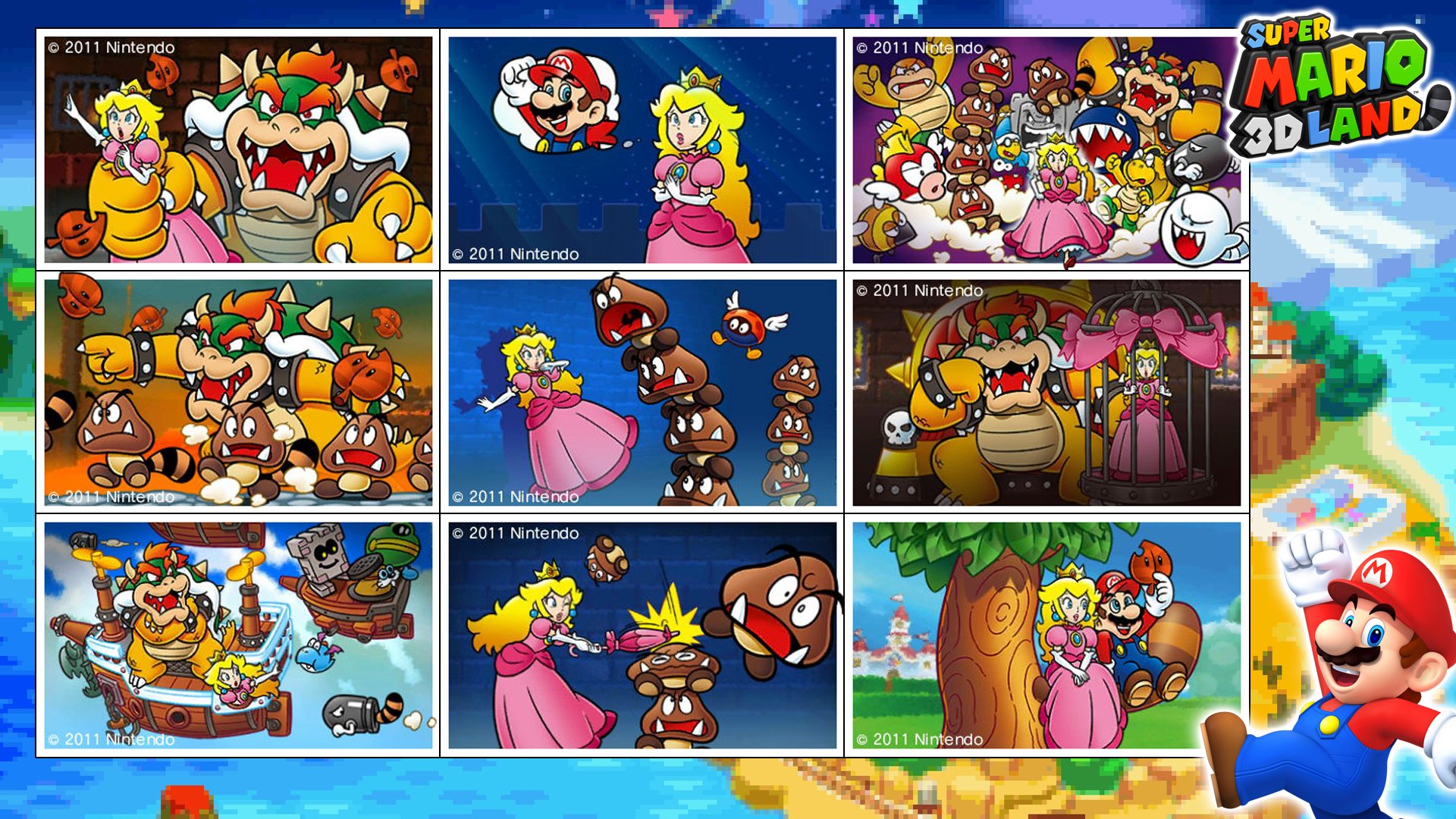 super, Mario, 3 d, Land, Platform, Family, Nintendo,  15 Wallpaper