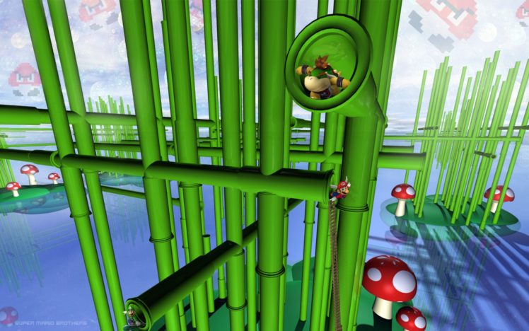 super, Mario, 3 d, Land, Platform, Family, Nintendo,  18 HD Wallpaper Desktop Background