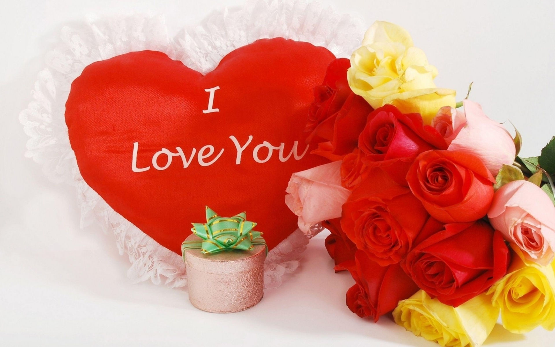 valentineand039s, Day, Love, Romance, Flowers, Roses, Heart Wallpaper