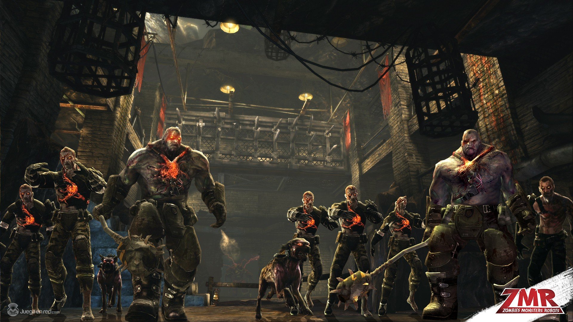 zombies, Monsters, Robots, Shooter, Action, Sci fi, Zmr, Fighting, Horror,  54 Wallpaper