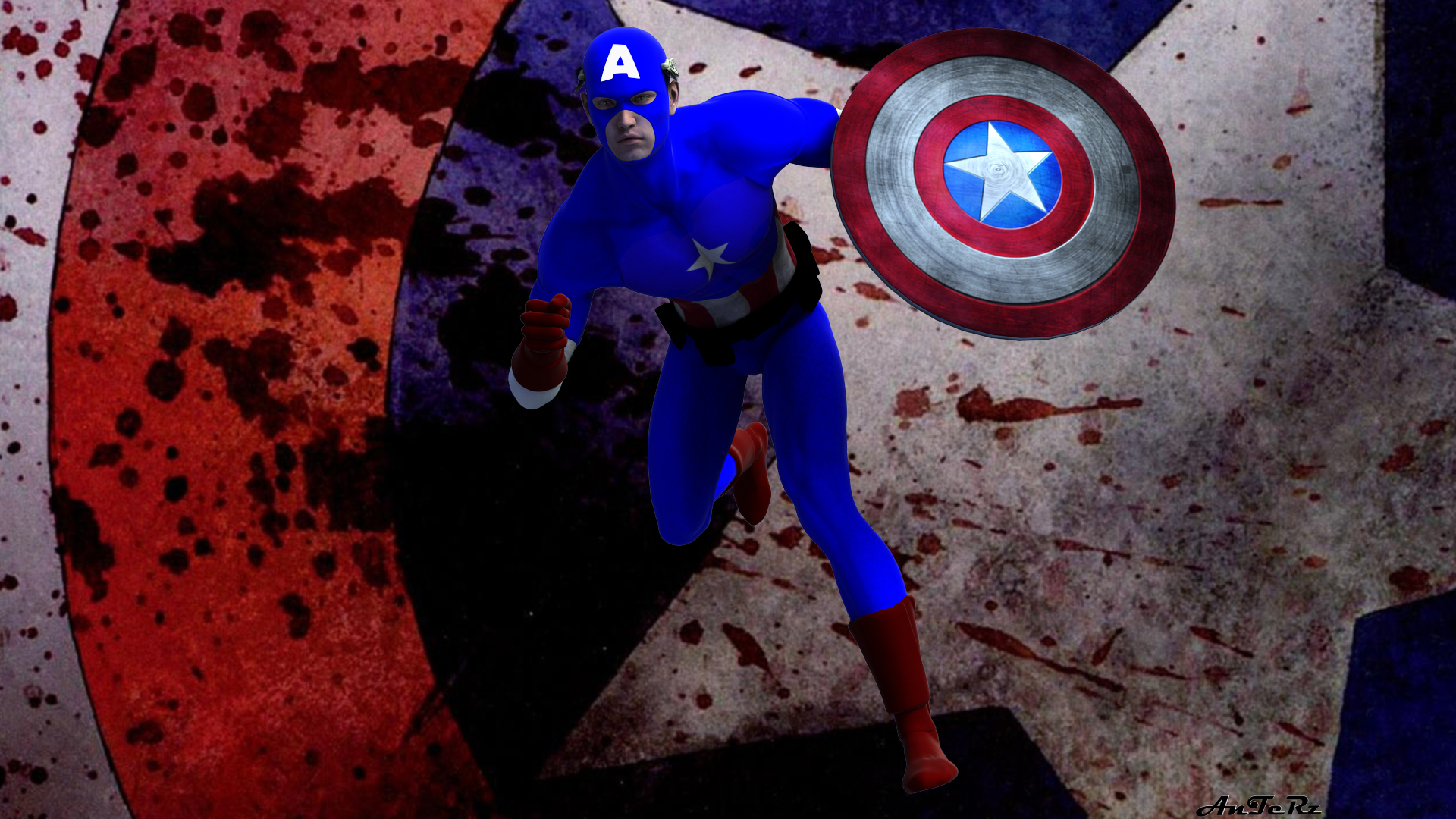 captain, America, Superhero Wallpaper