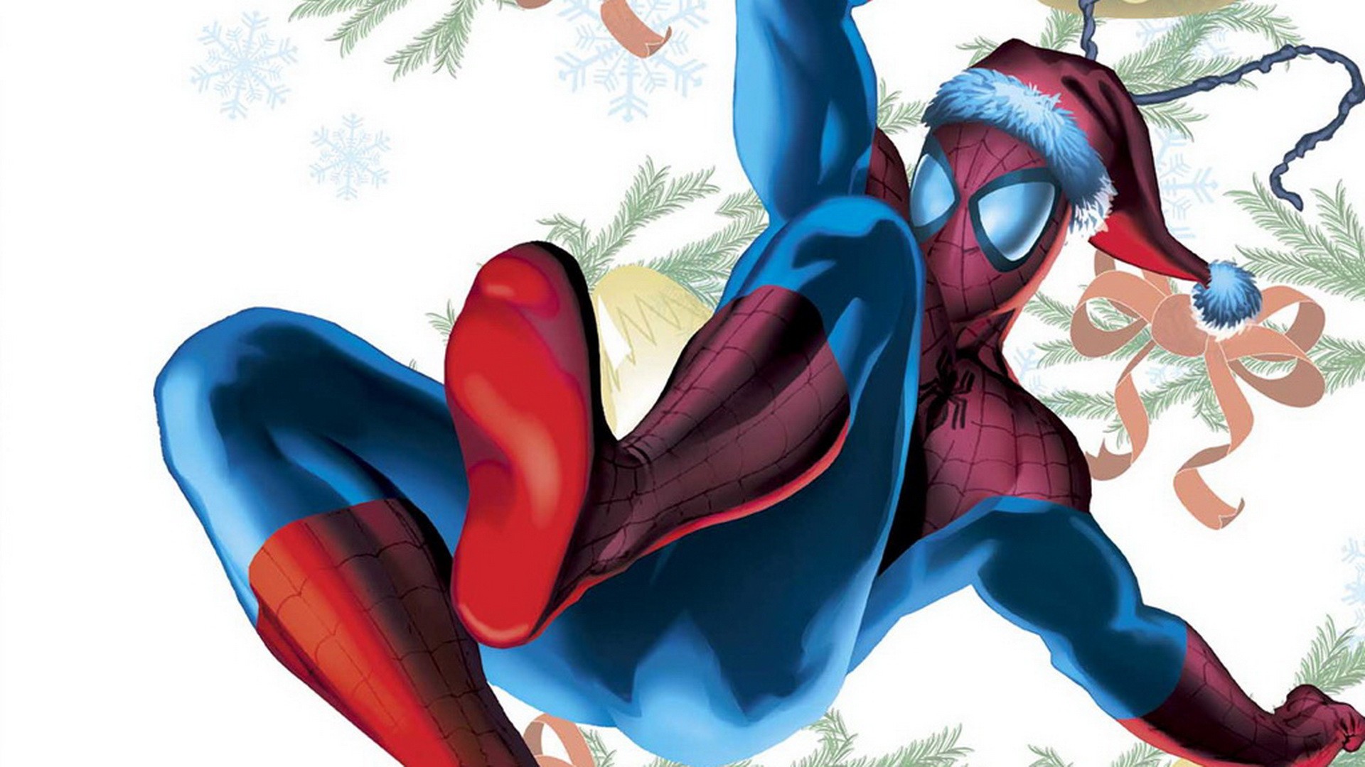 spiderman, Comics, Spider man, Superhero, Christmas Wallpaper