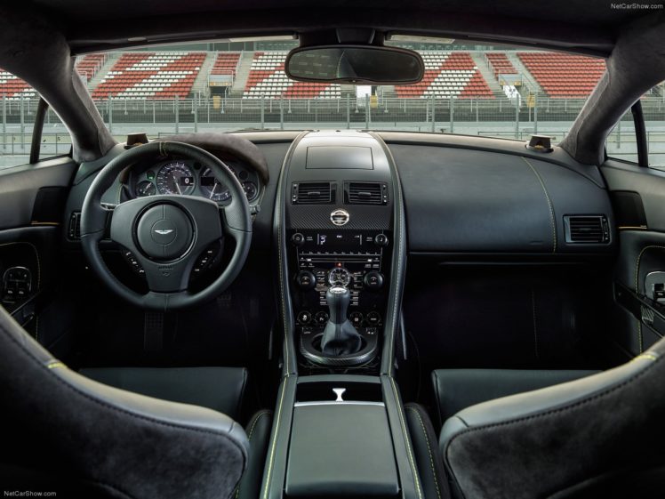 2014, Aston, Martin, N430, V, 8, Vantage, Coupe, Supercars, England, Interior HD Wallpaper Desktop Background