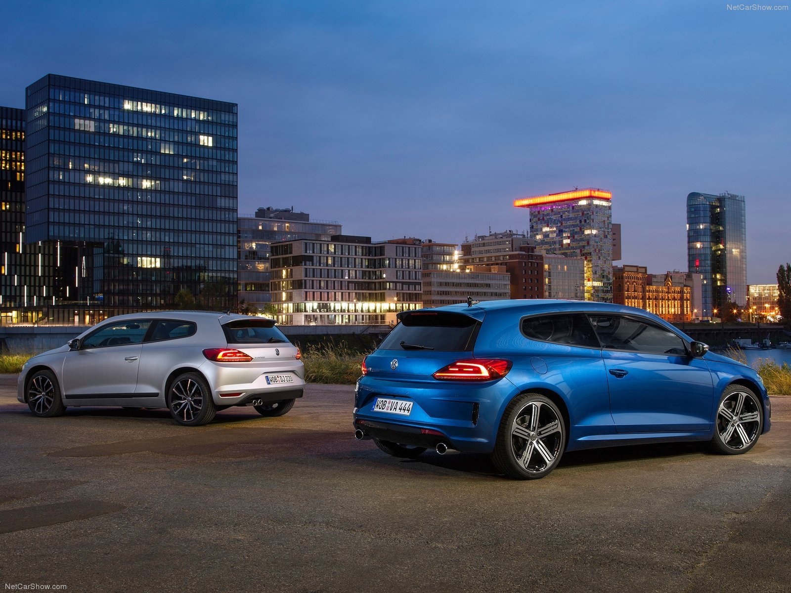 2014, Volkswagen, Scirocco, R, Car, Coupe, Germany, Bleue, Blue, Bl Wallpaper