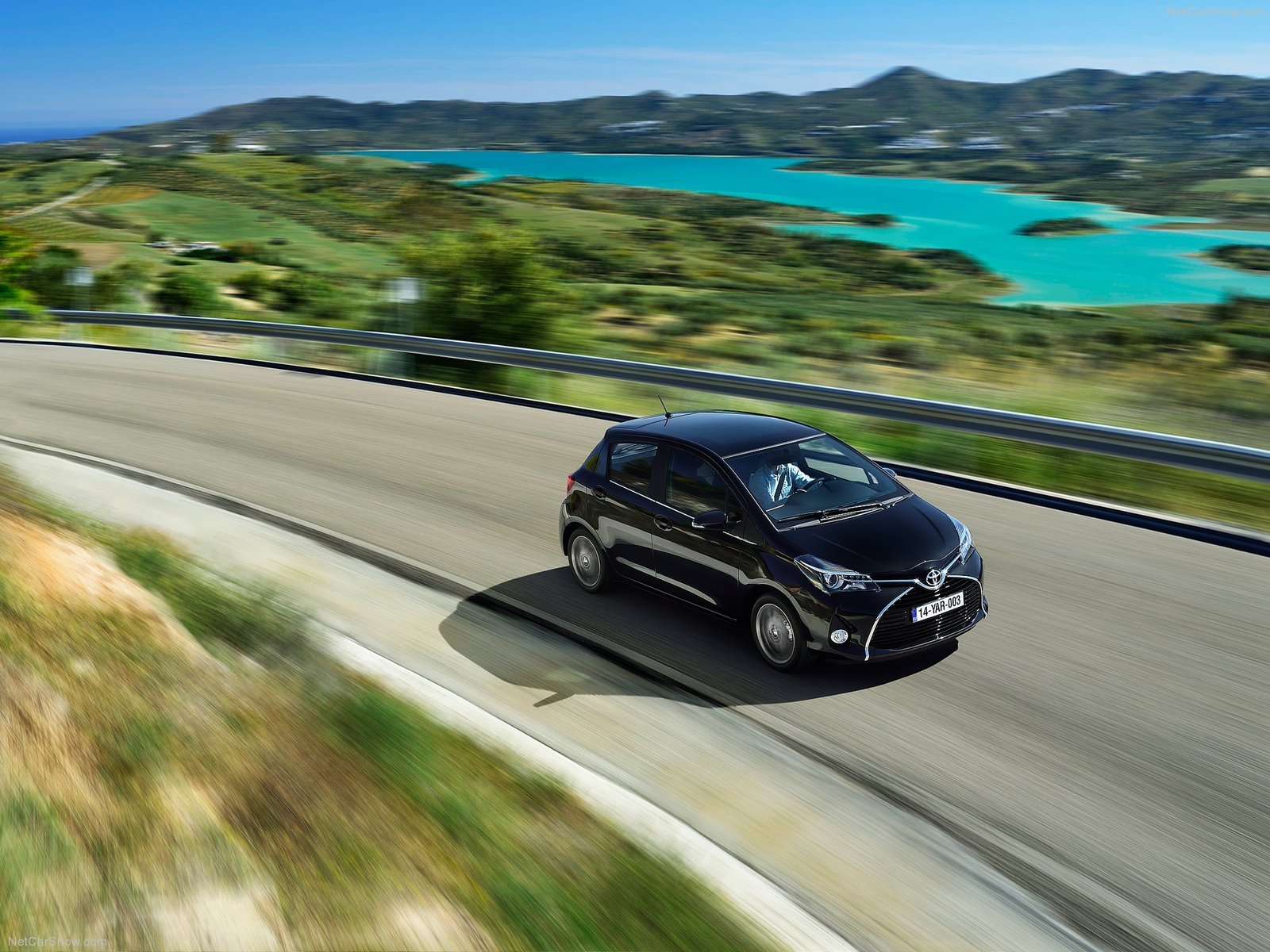 2014, Toyota, Yaris, Japan, Car Wallpaper