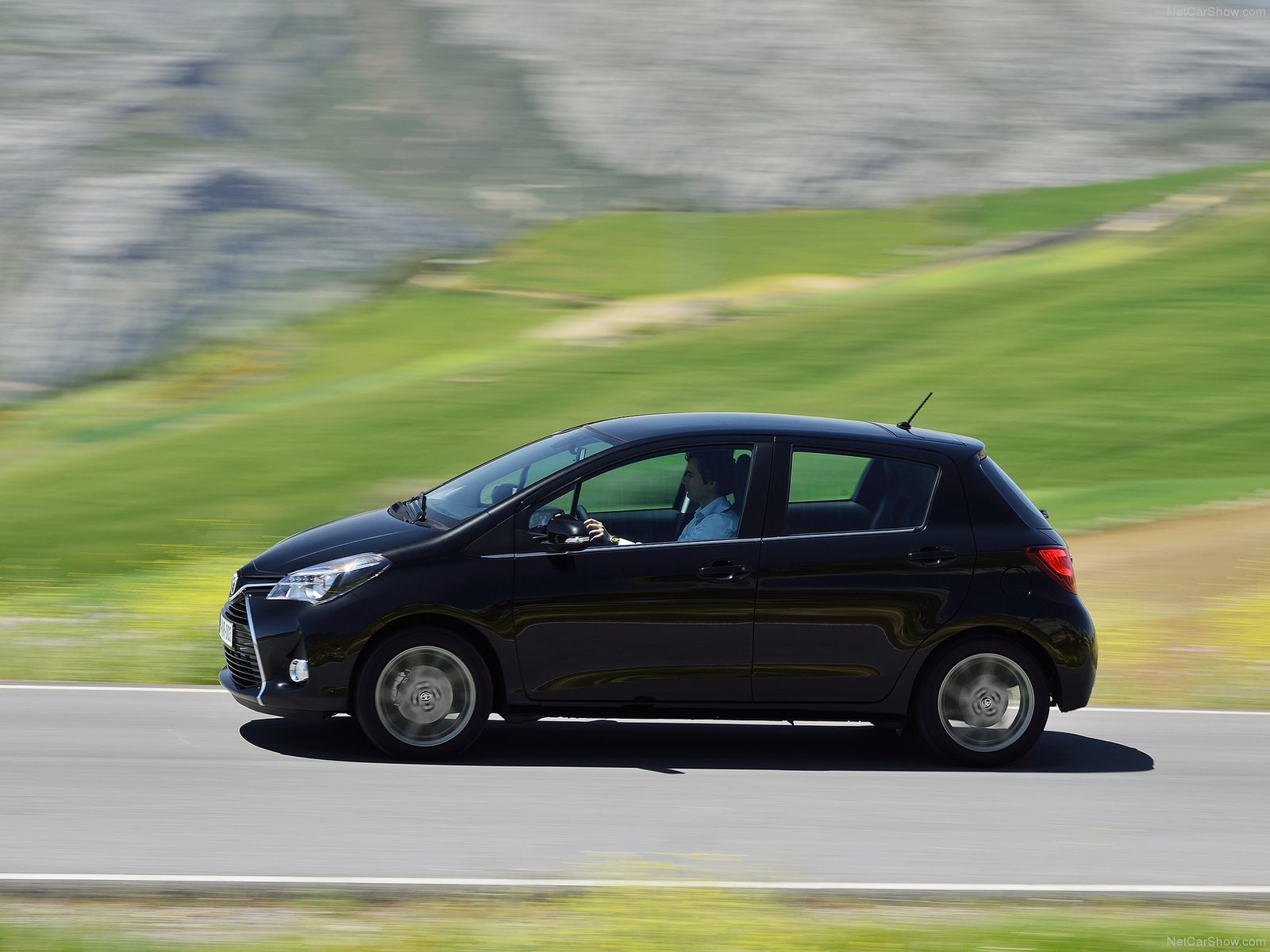 2014, Toyota, Yaris, Japan, Car Wallpaper