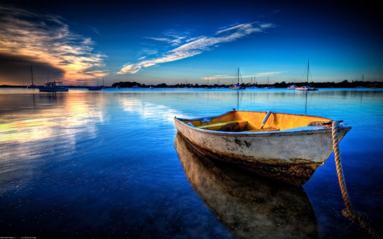 exceptional, Boat, Anchored HD Wallpaper Desktop Background