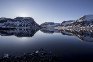 water, Nature, Landscapes, Lakes, Reflection, Mountains, Winter, Snow, Sky, Shore, Beaches
