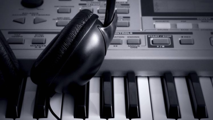 dj, Headphones, Synthesizer, Mixer, Keyboard, Piano, Music, Tech HD Wallpaper Desktop Background