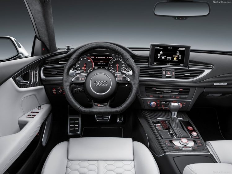 2015, 4000×3000, Audi, Car, Germany, Rs7, Sport, Sportback, Supercar, Vehicle, Wallpaper, Interior HD Wallpaper Desktop Background
