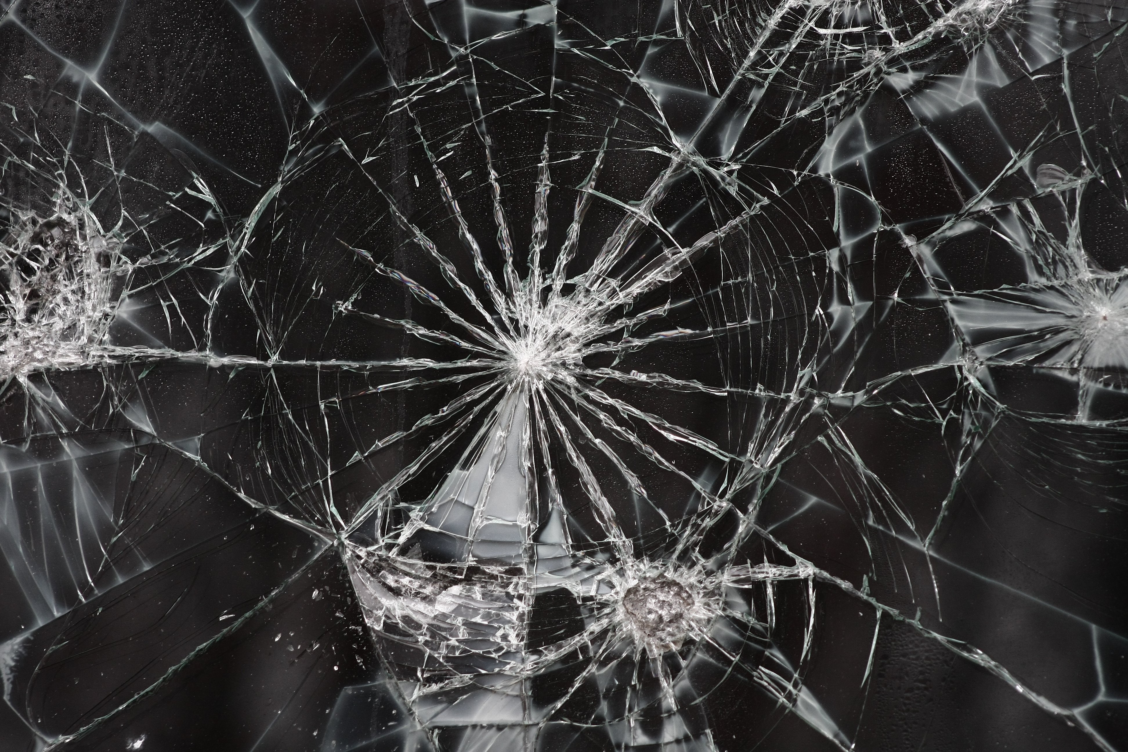 broken, Glass, Shattered, Crack, Abstract, Window, Bokeh, Pattern, Psychedelic Wallpaper