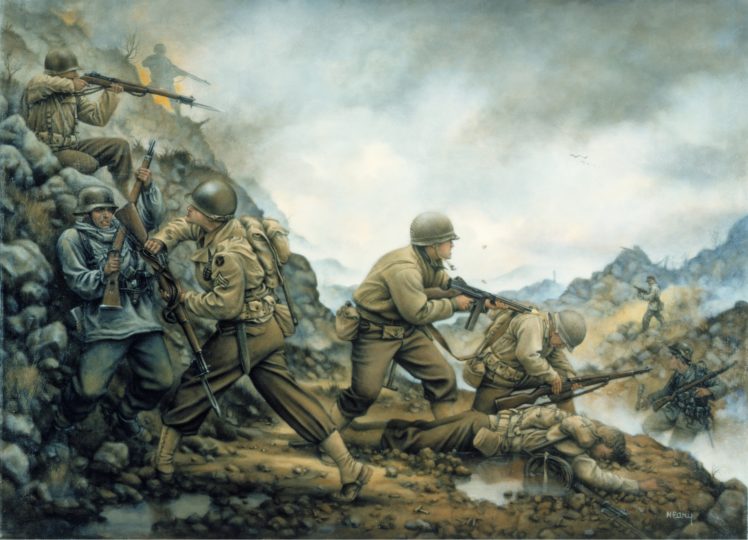 military, Art, United, States, America, Artwork, War,  4 HD Wallpaper Desktop Background