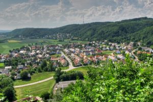 scenery, Germany, Houses, Donaustauf, Bavaria, Cities