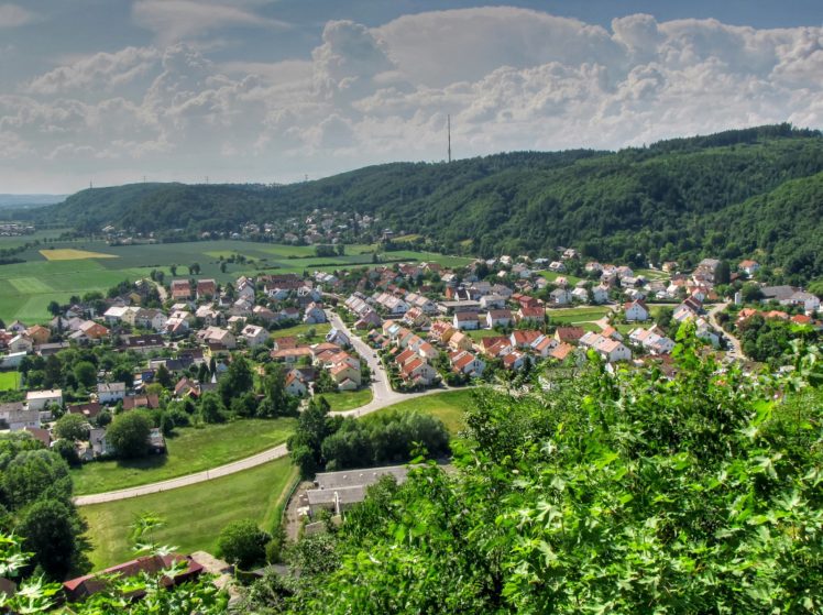 scenery, Germany, Houses, Donaustauf, Bavaria, Cities HD Wallpaper Desktop Background