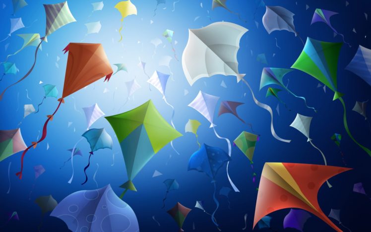 kite, Flying, Bokeh, Flight, Fly, Summer, Hobby, Sport, Sky, Toy, Fun HD Wallpaper Desktop Background
