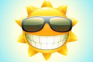 summer, Sun, Sunglasses, Glasses, Mood