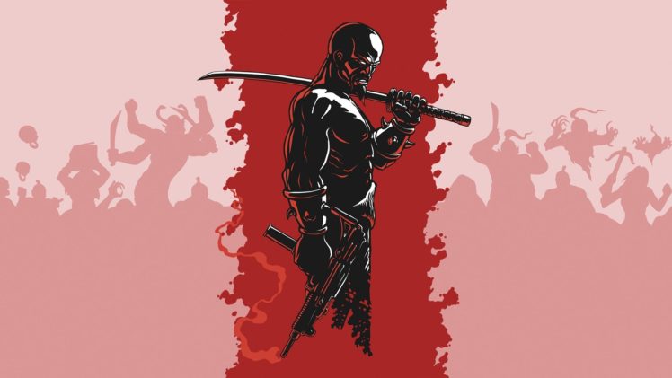shadow, Warrior, Shooter, Ninja, Samurai, Fighting, Sci fi HD Wallpaper Desktop Background