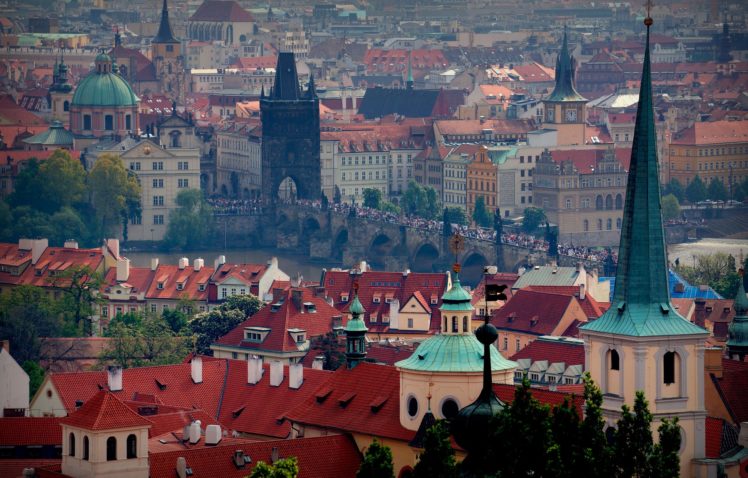 st, Vitus, Cathedral, Prague, City, Buildings HD Wallpaper Desktop Background