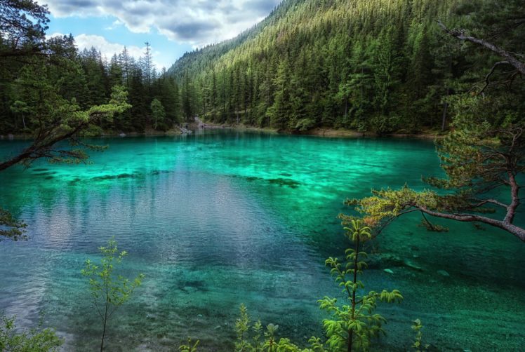austria, Lake, Forest, Nature HD Wallpaper Desktop Background