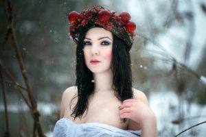 girl, Portrait, Winter, Mood, Cosplay, Babe, Sexy