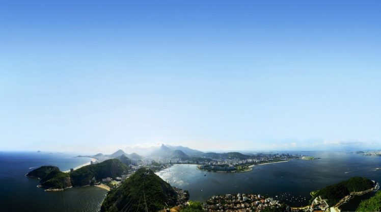 sky, Sea, Islands, Rio, De, Janeiro, Rio, De, Janeir HD Wallpaper Desktop Background