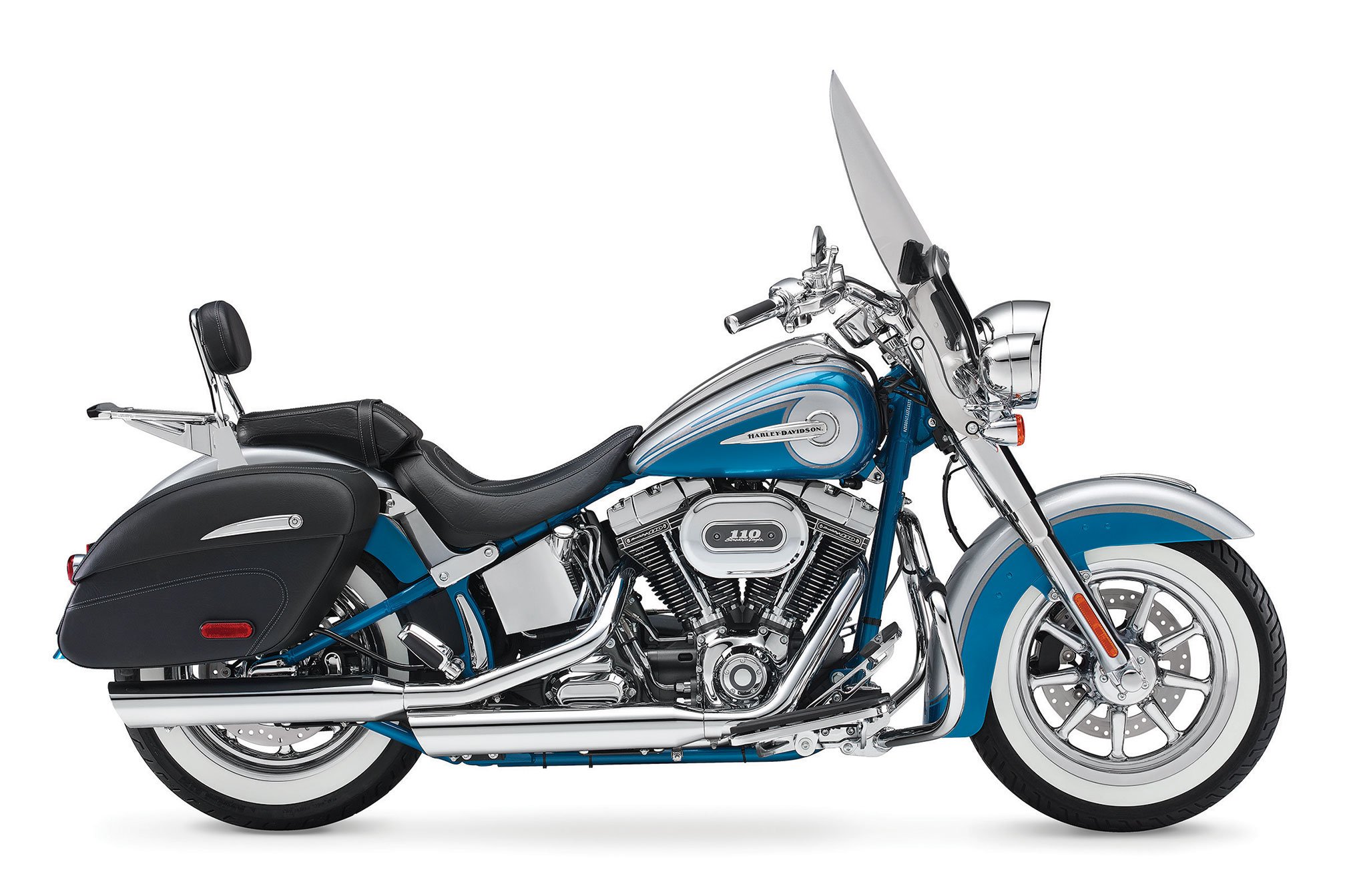 2015, Harley, Davidson, Flstnse, Cvo, Softail, Deluxe Wallpaper