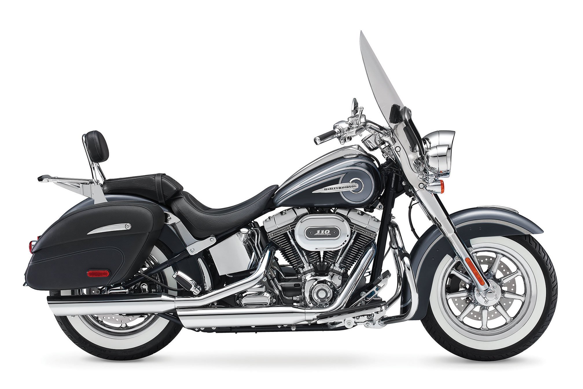 2015, Harley, Davidson, Flstnse, Cvo, Softail, Deluxe Wallpaper