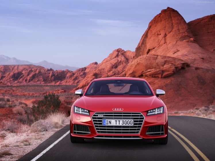 2015, Audi, Car, Coupe, Germany, Red, Sport, Sportcar, Supercar, Tts, Wallpaper HD Wallpaper Desktop Background
