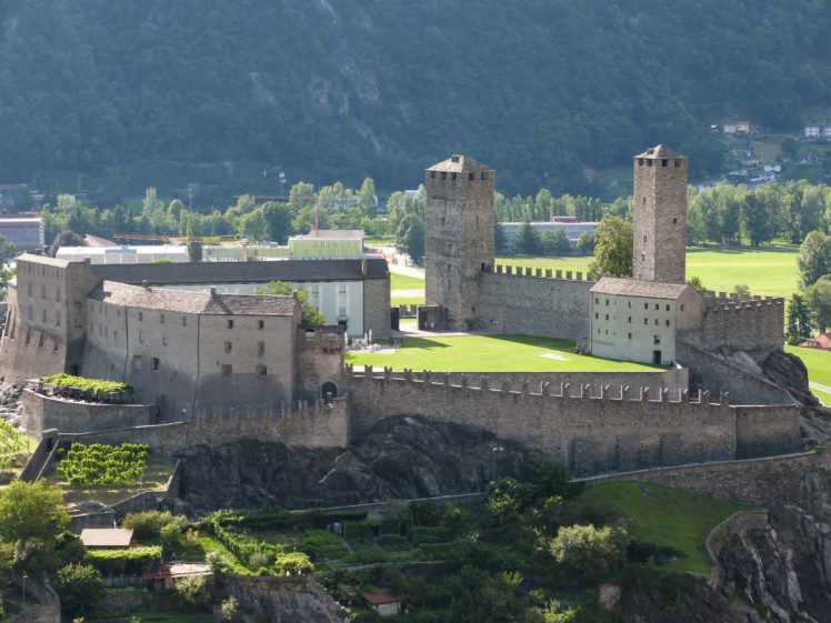 switzerland, Fortress, Bellinzona, Cities, Castle HD Wallpaper Desktop Background