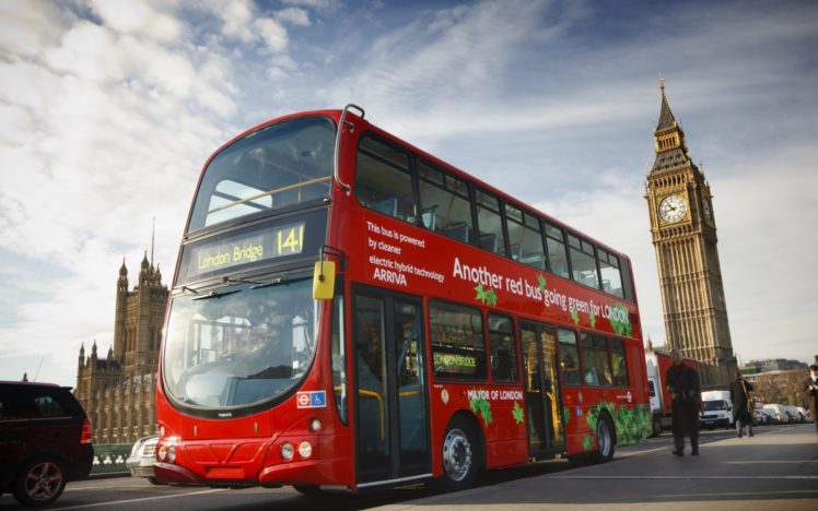 bus, Doubledecker, London, Big, Bean, Sky, Town HD Wallpaper Desktop Background