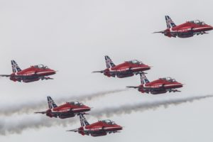 bae, Hawk, T, Mk1, Red, Arrows, Jet, Team, Acrobatic, Royal, Air, Force, England, Aircrafts