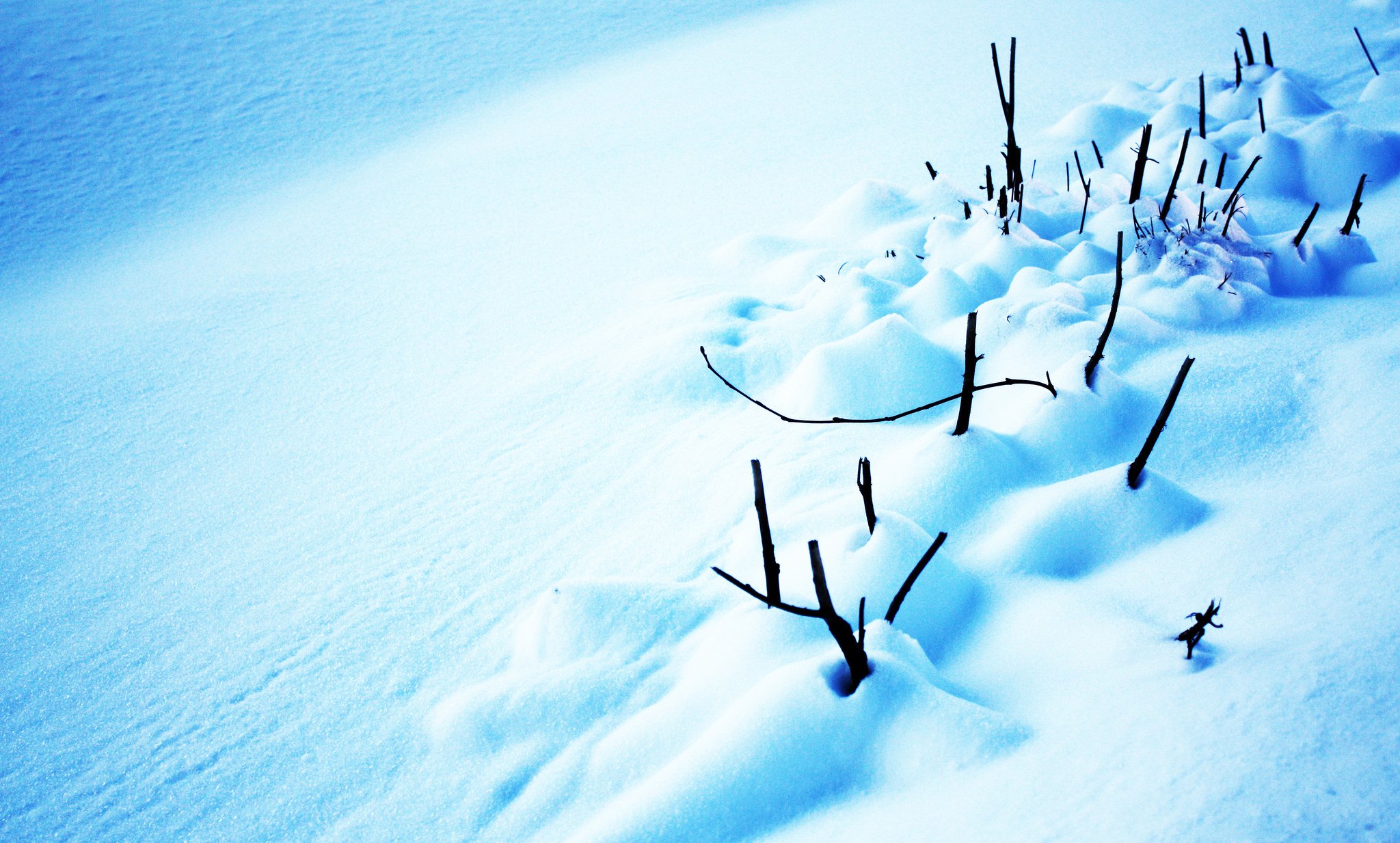 hiver, Neige, Montagne, Snow, Nature, Landscapes, Frozen, Winter, Wallpapers Wallpaper