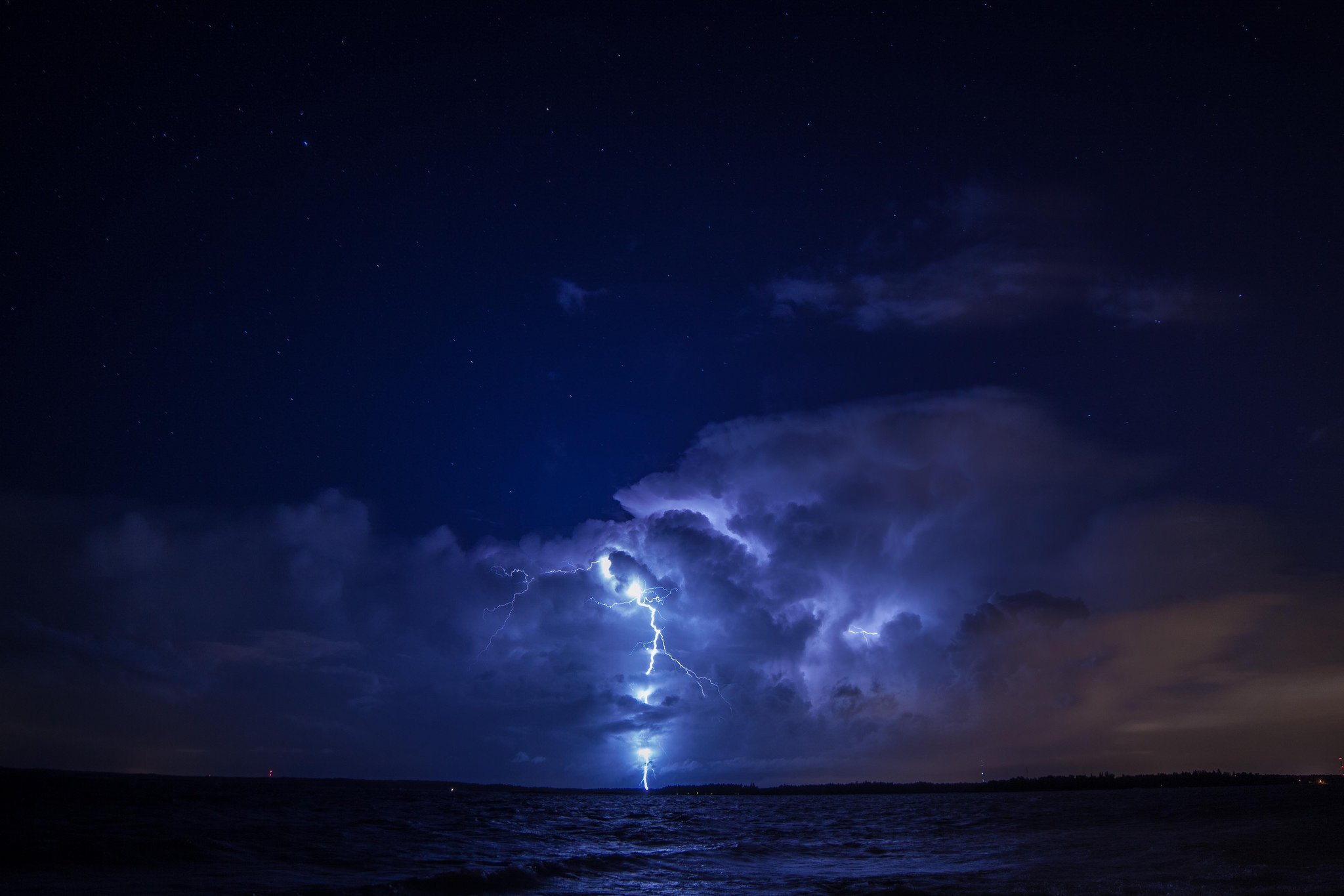 thunder, Storn, Flash, Lightning, Sky, Night, Eclair, Nuit, Foudre, Nature, Walppaper Wallpaper