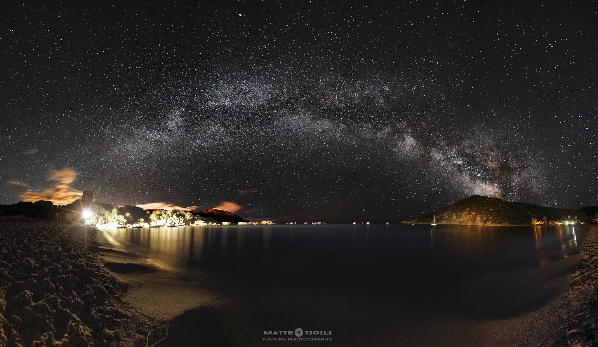 galaxy, Milky, Night, Rock, Sky, Space, Stars, Wallpaper Wallpaper