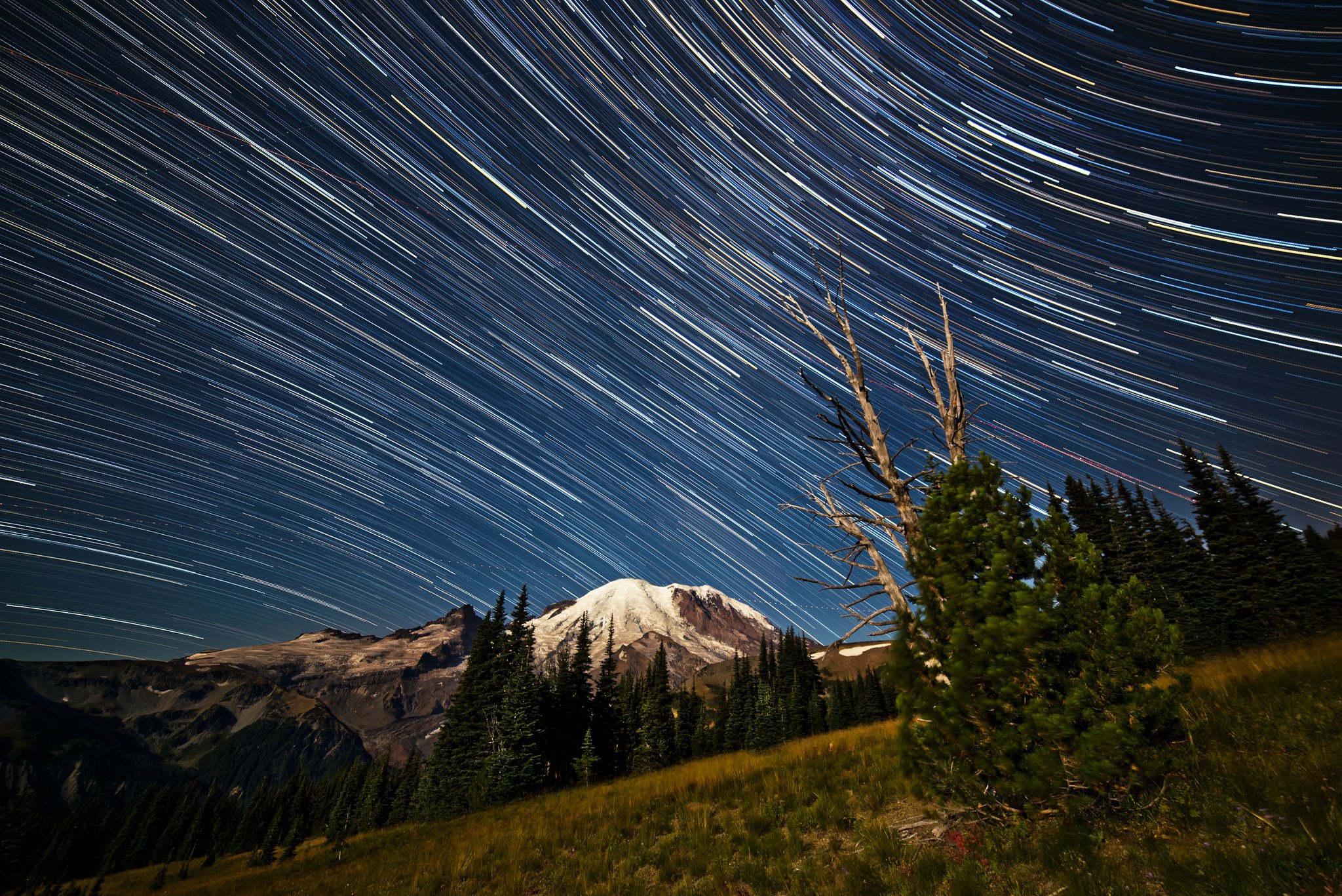 galaxy, Milky, Night, Rock, Sky, Space, Stars, Wallpaper Wallpaper