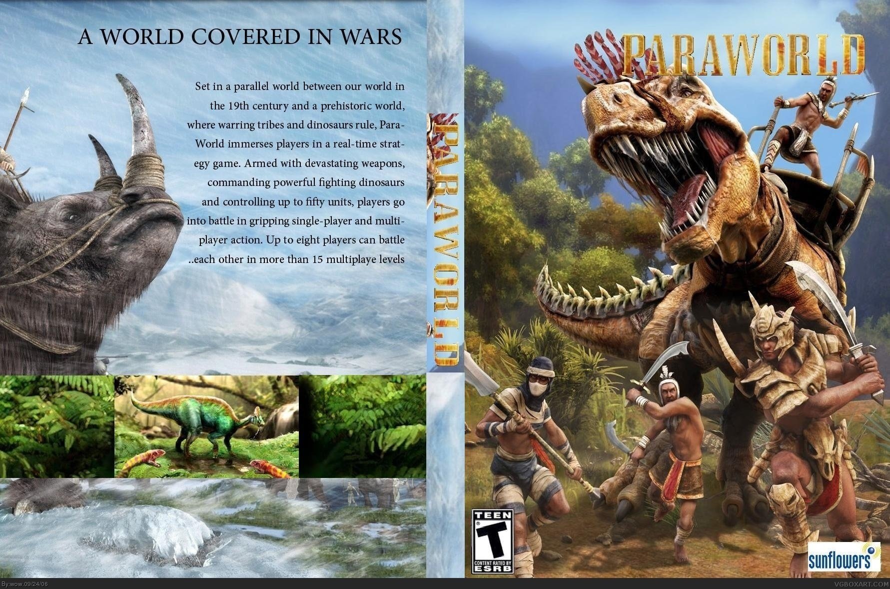 paraworld, Strategy, Fantasy, Prehistoric, Dinosaur, Adventure Wallpaper