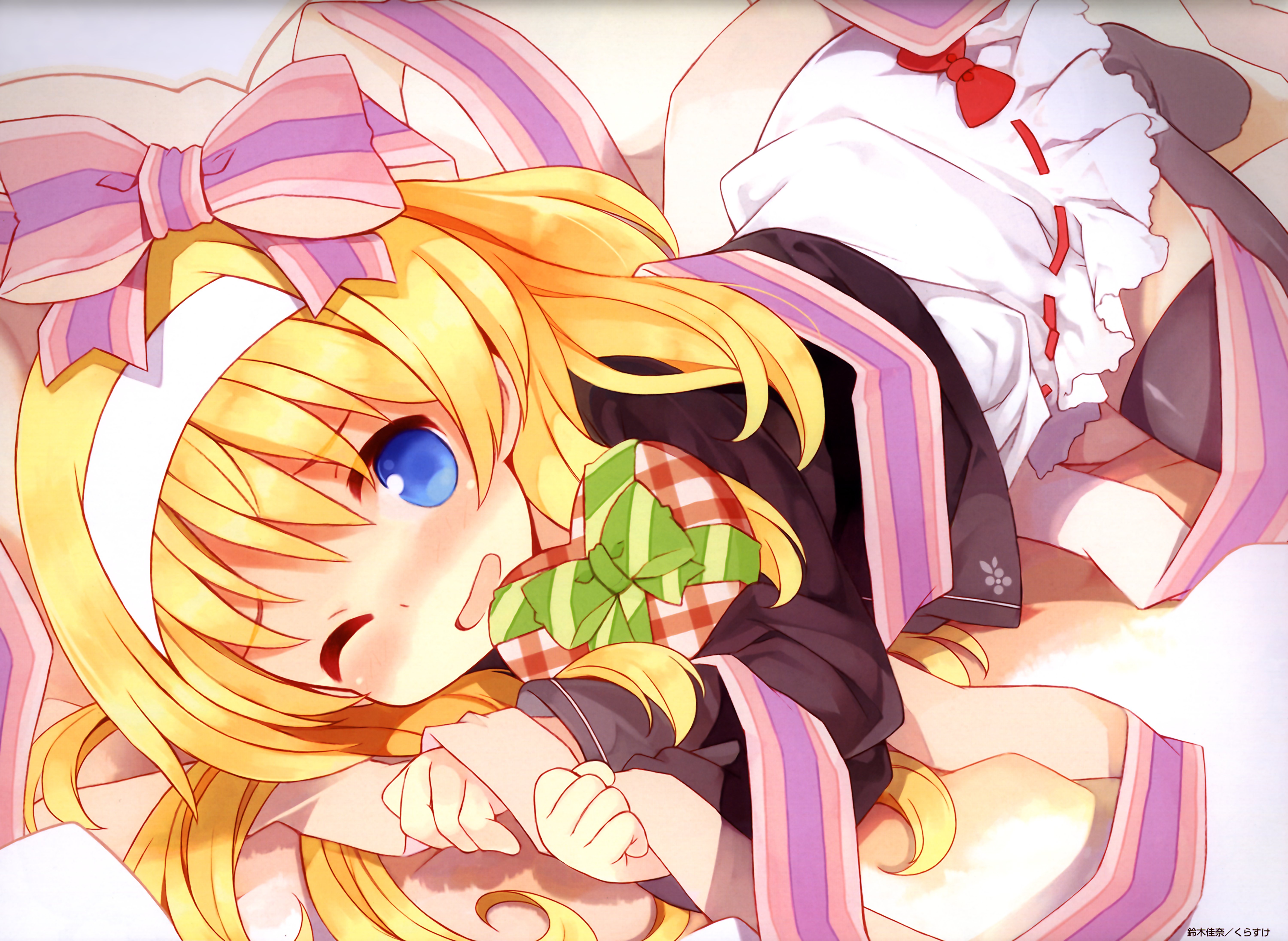 kurasuke, August, Daitoshokan, No, Hitsujikai, Suzuki, Kana Wallpaper