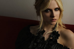 avril, Lavigne, Blonde, Face, Women, Females, Girls, Babes, Blondes