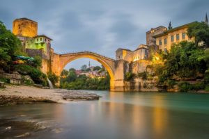 bridge, Mostar, Bosnia, And, Herzegovina, Neretva, Rive, River