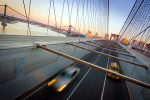 brooklyn, Bridge, Bridge, New, York, River, Motion, Blur, Road