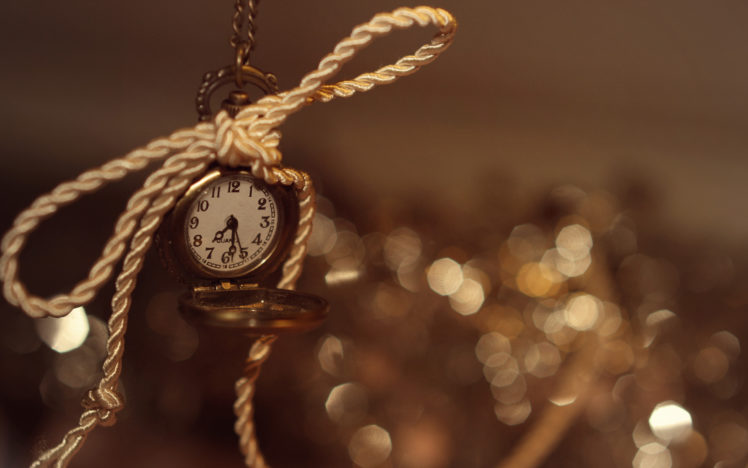 watch, Time, Bokeh, Rope, Clock HD Wallpaper Desktop Background