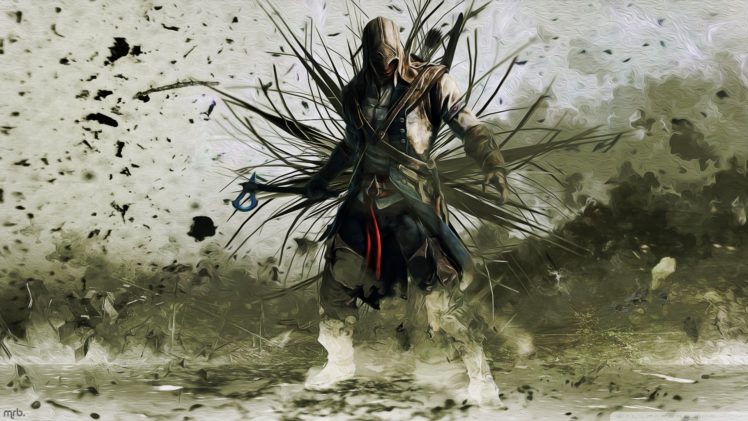 assassins, Creed,  , Connor HD Wallpaper Desktop Background