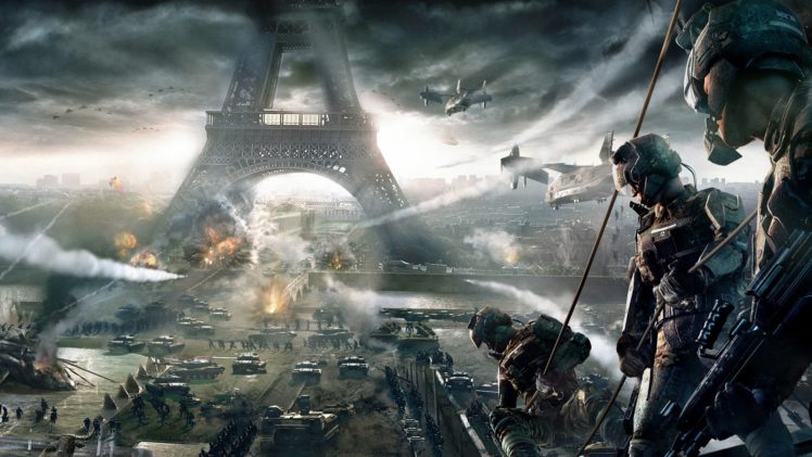 invasion, Of, Paris,  , War, Soldiers, Art HD Wallpaper Desktop Background